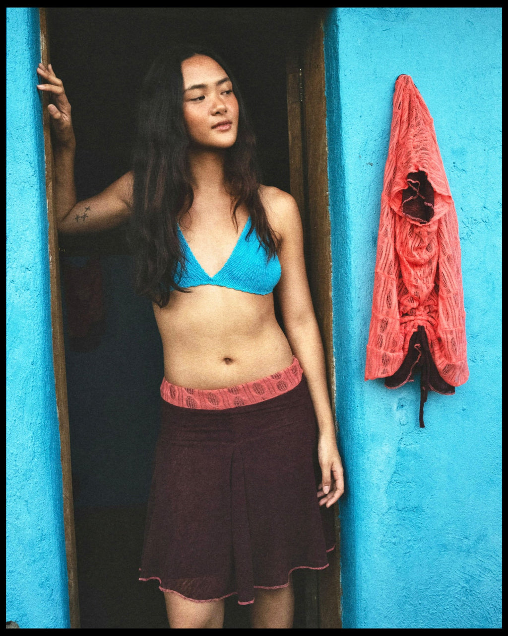 Byahera Skirt in Pomelo Knit
