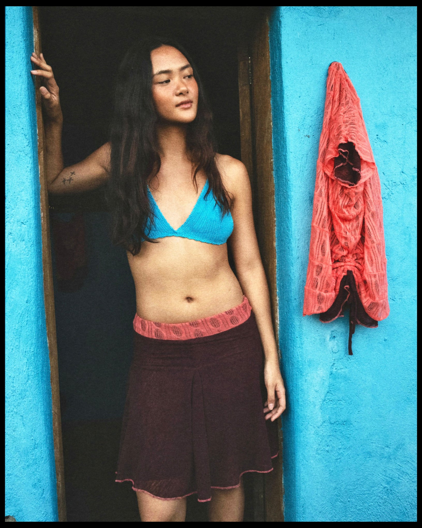 Byahera Skirt in Pomelo Knit