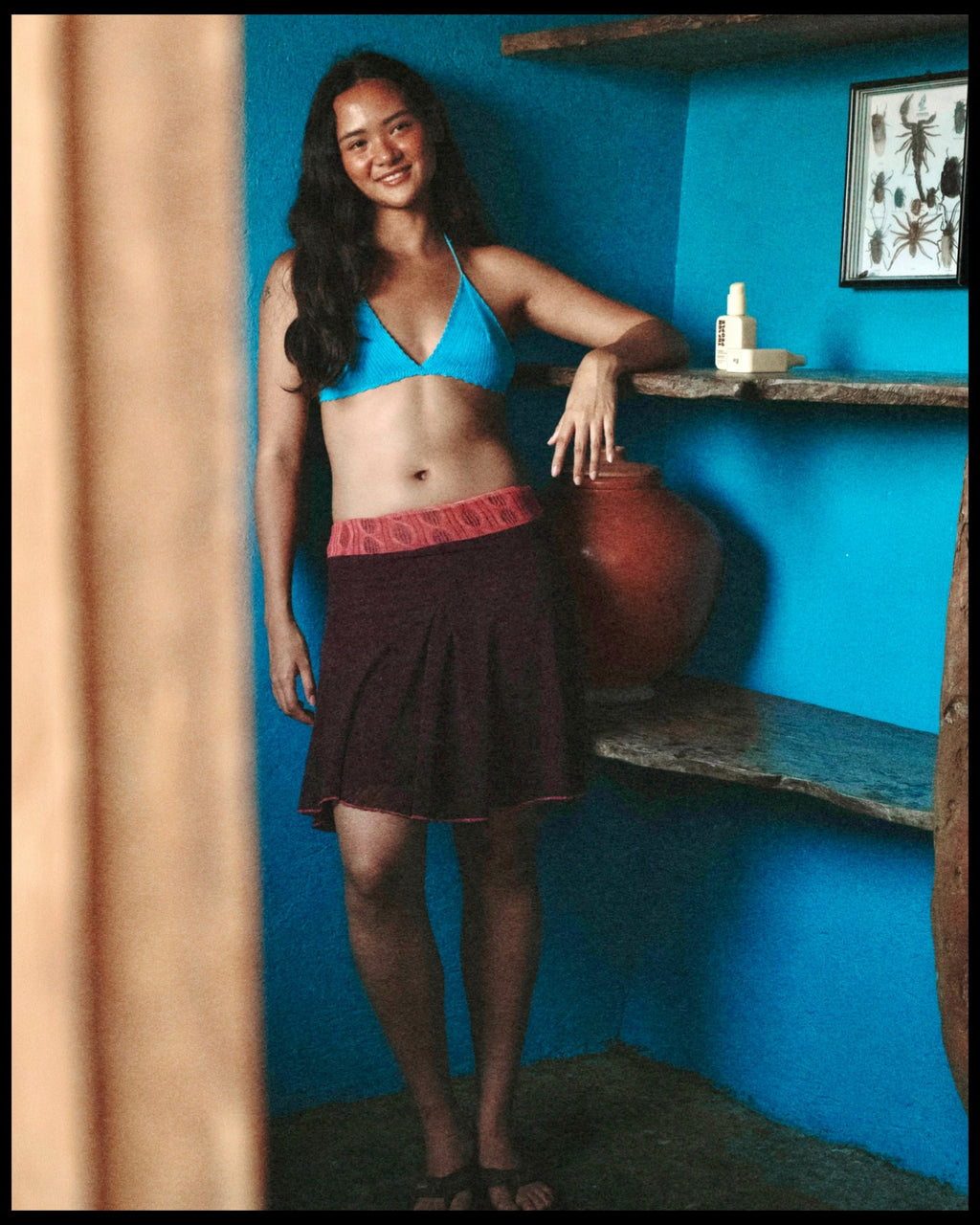 Byahera Skirt in Pomelo Knit