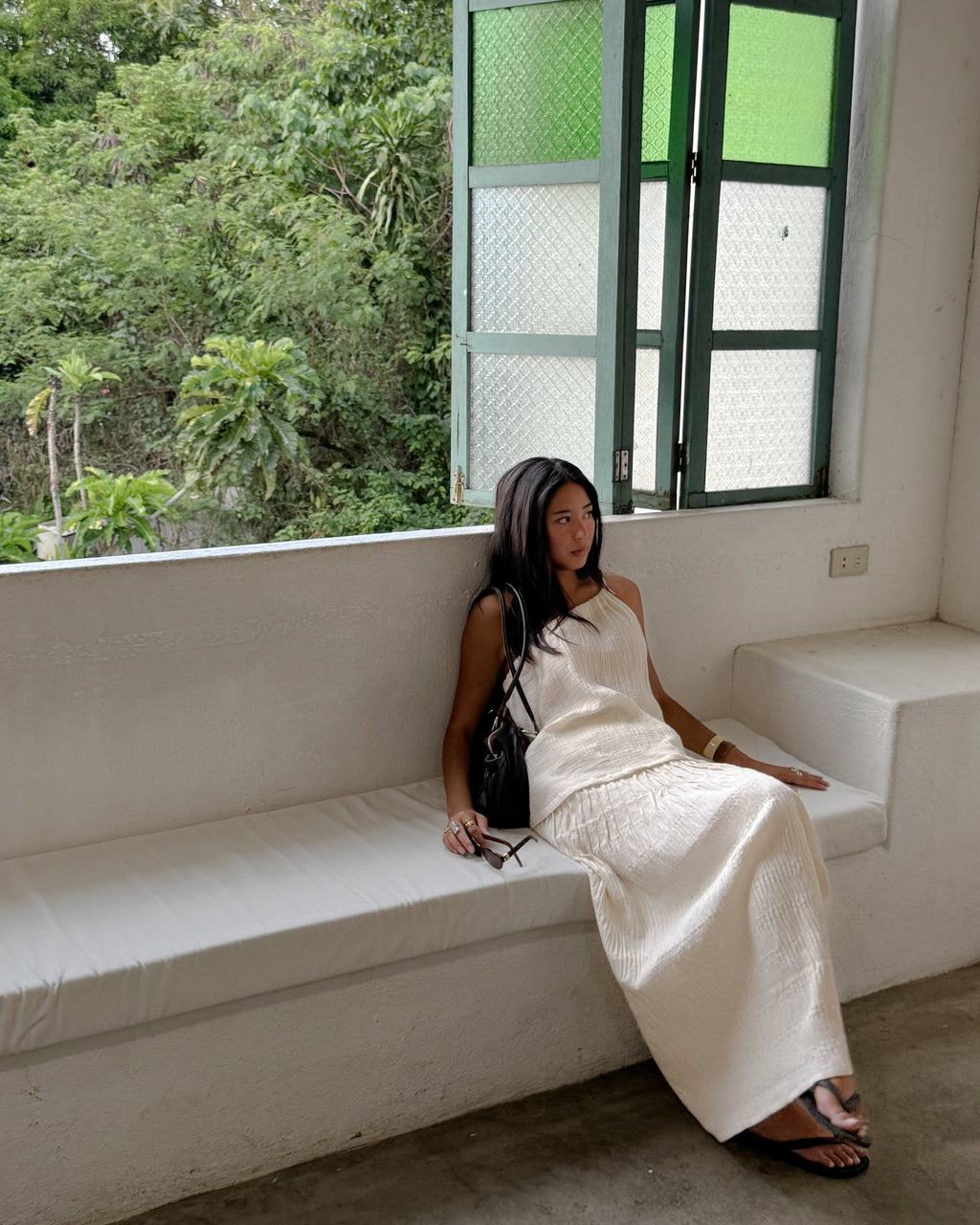 Jane Handwoven Cotton Skirt