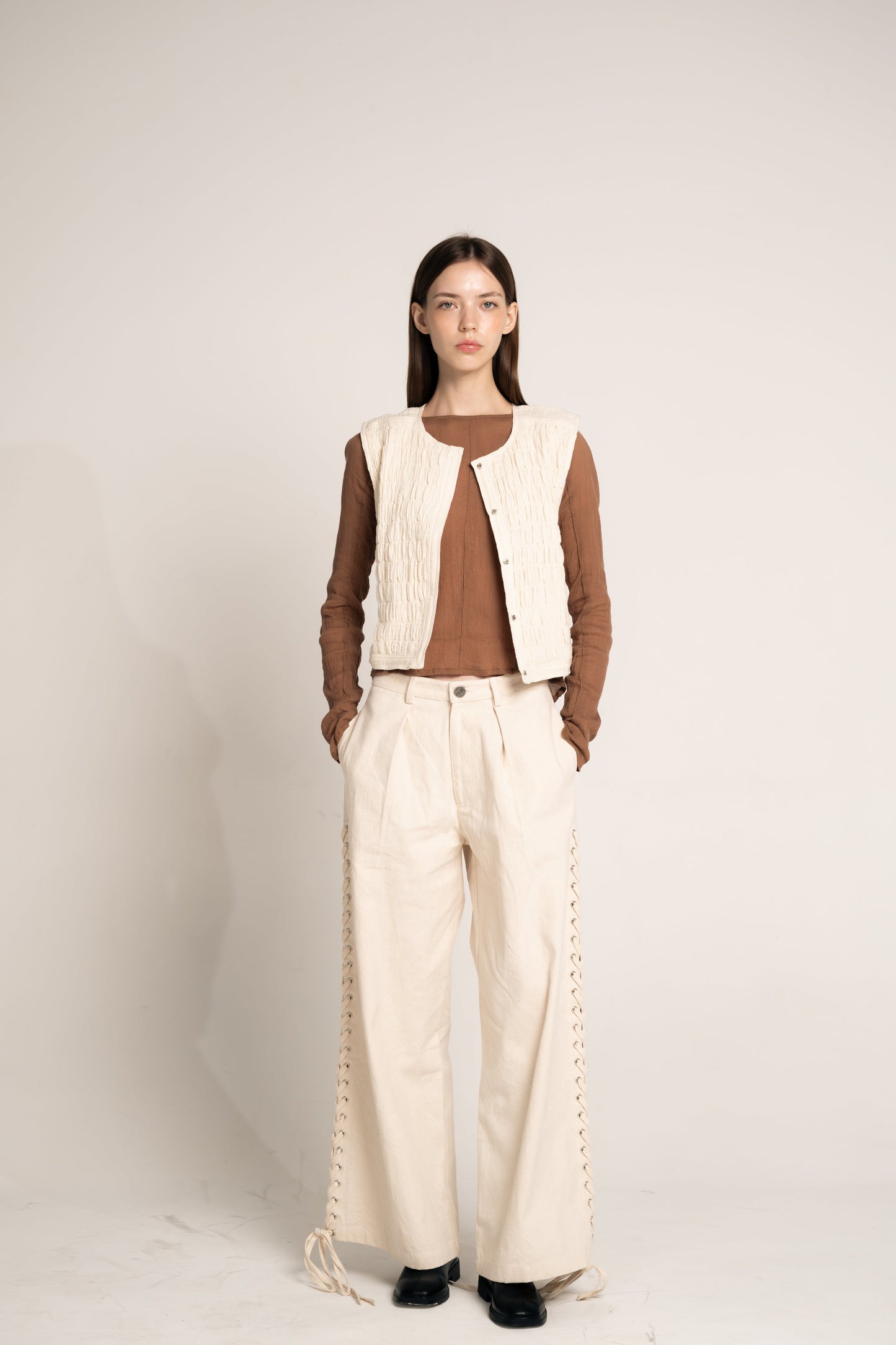 Judy Pants in Ivory