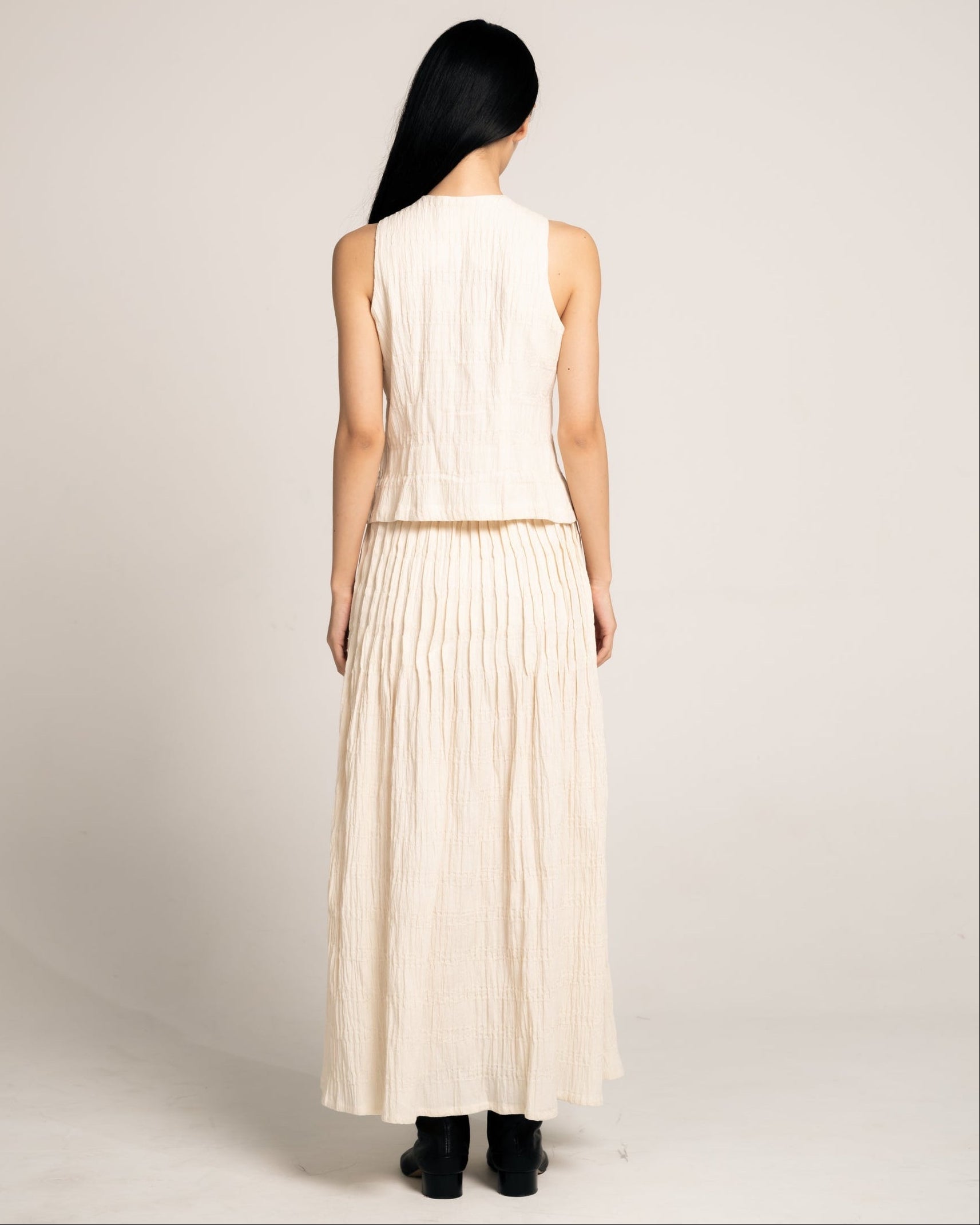Jane Handwoven Cotton Skirt