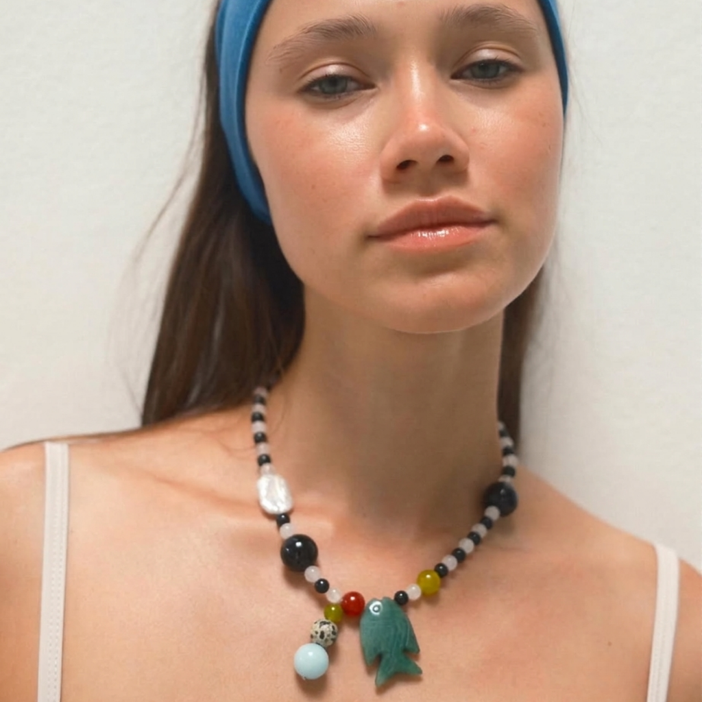 Sunny Fish Necklace