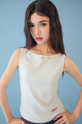Georgie Top in Blanc
